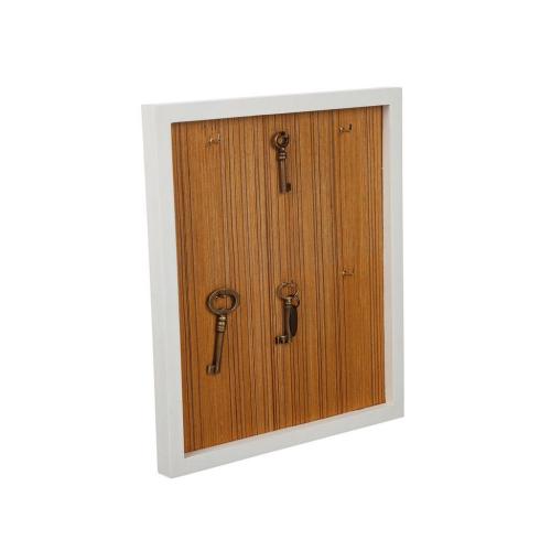 Nyckeltavla Trä/Vit