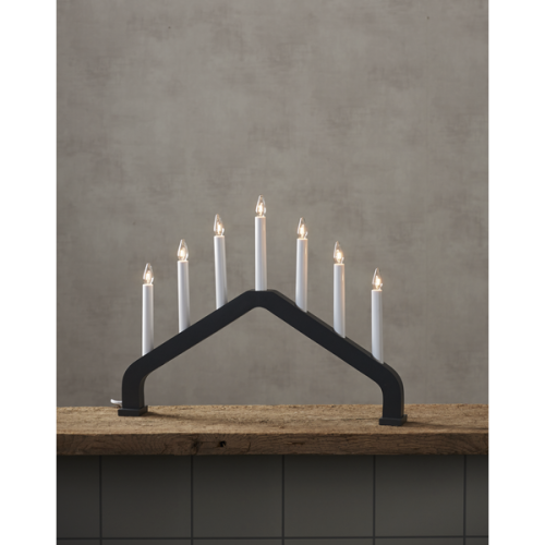 House Träljusstake Grafitgrå