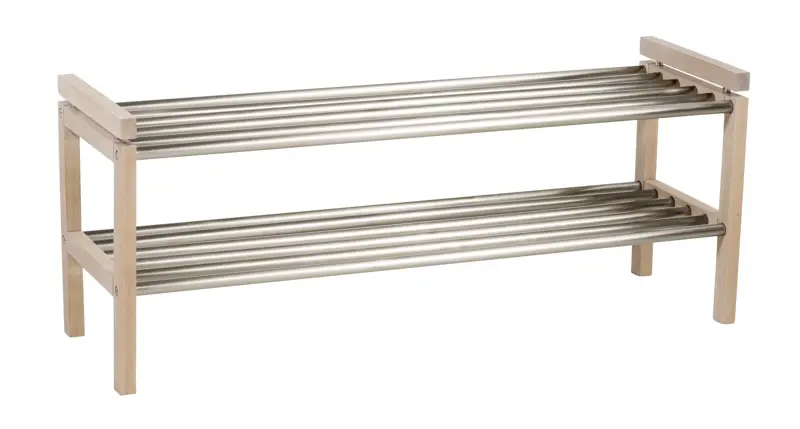 Confetti Skoställ Vitpigmenterad