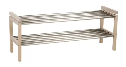 Confetti Skoställ Vitpigmenterad