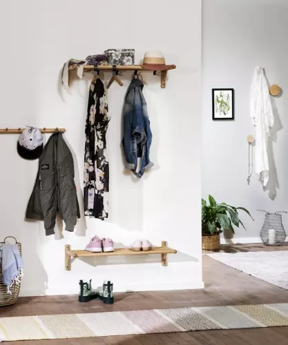 Milford Skoställ Ek