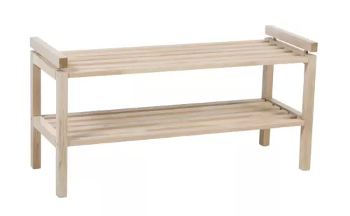 Confetti Skoställ Vitpigmenterad