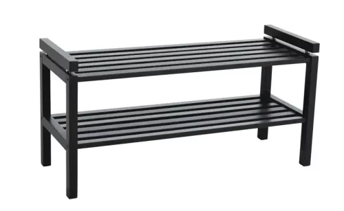 Confetti Skoställ Svart