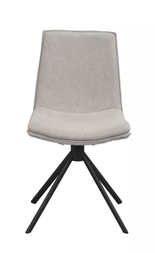 Lowell Stol Snurrfunktion Grå/Svart