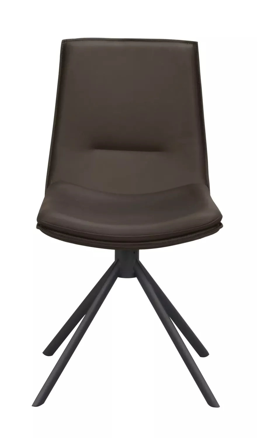 Lowell Stol Snurrfunktion Brun/Svart
