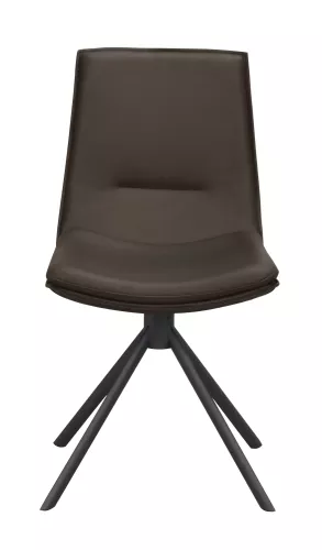 Lowell Stol Snurrfunktion Brun/Svart