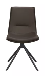 Lowell Stol Snurrfunktion Brun/Svart