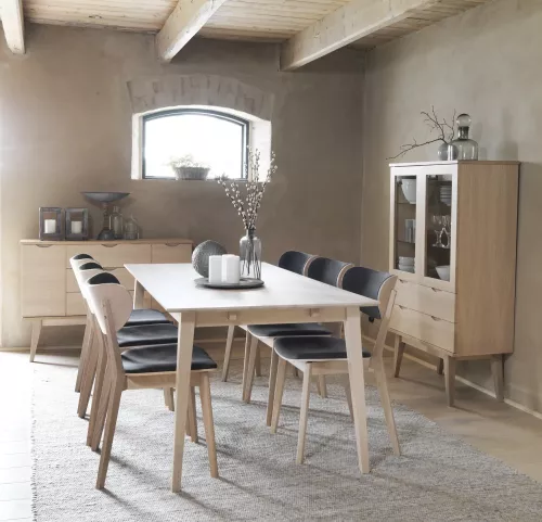 Filippa Vitrinskåp Vitpigmenterad