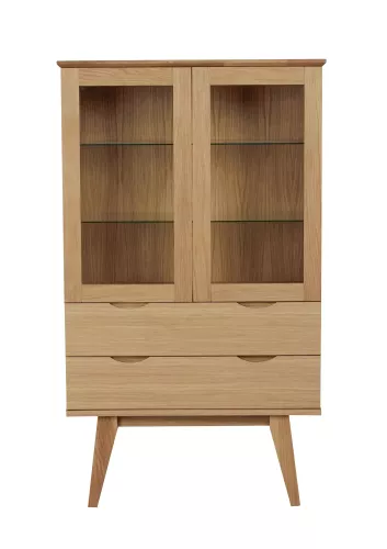Filippa Vitrinskåp Ek