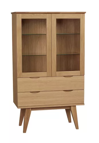 Filippa Vitrinskåp Ek
