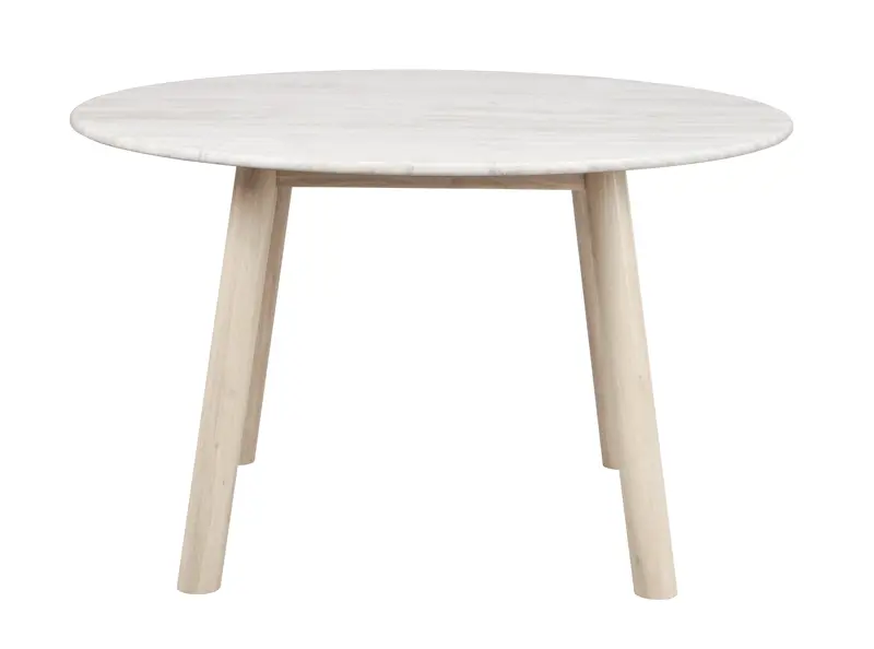 Taransay Matbord Beige Vitpigmenterad