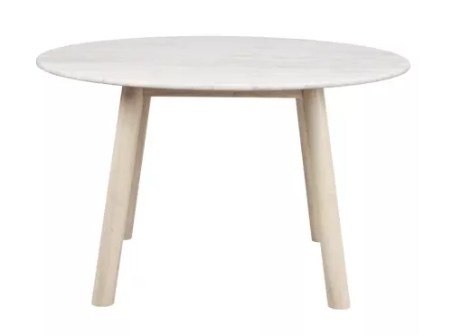 Taransay Matbord Beige Vitpigmenterad