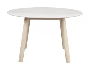 Taransay Matbord Beige Vitpigmenterad
