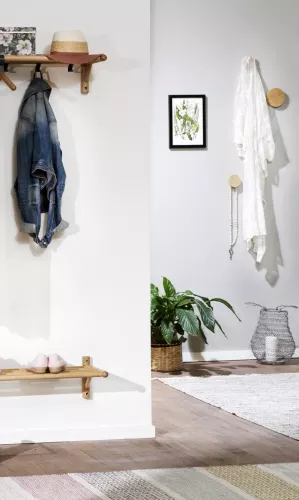 Milford Väggkrok Ek