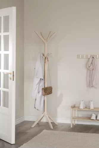 Confetti Klädhängare Vitpigmenterad