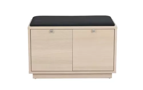 Confetti Bänk Vitpigmenterad - Svart