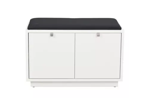 Confetti Bänk Vit- Svart