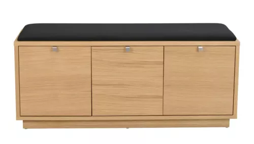 Confetti Bänk Ek - Svart