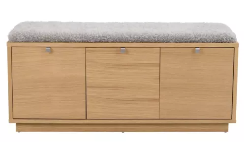 Confetti Bänk Ek - Ljusgrå