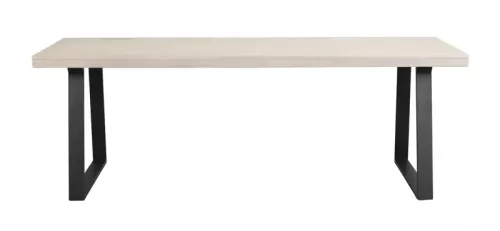 Brooklyn Matbord Vitpigmenterad