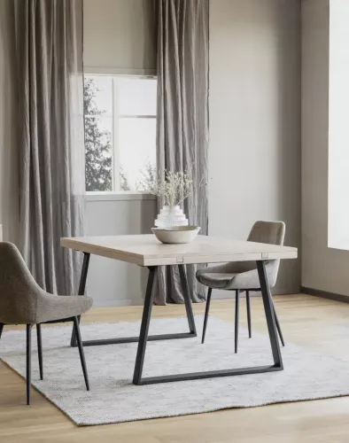 Brooklyn Matbord Vitpigmenterad