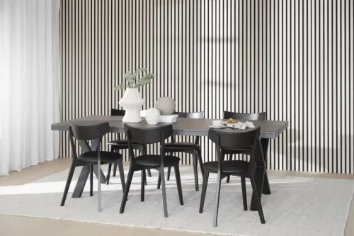 Brooklyn Matbord Mörkbrun