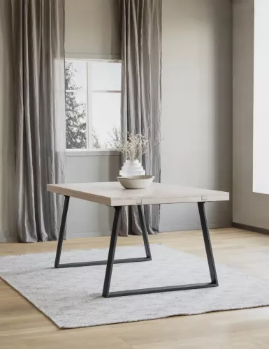 Brooklyn Matbord Vitpigmenterad