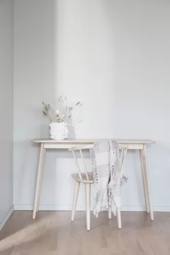 Yumi Avlastningsbord Vitpigmenterad