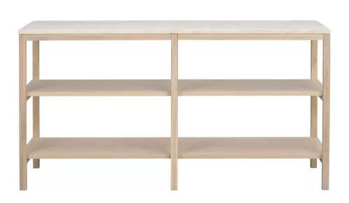 Orwel Avlastningsbord Beige/vitpigmenterad