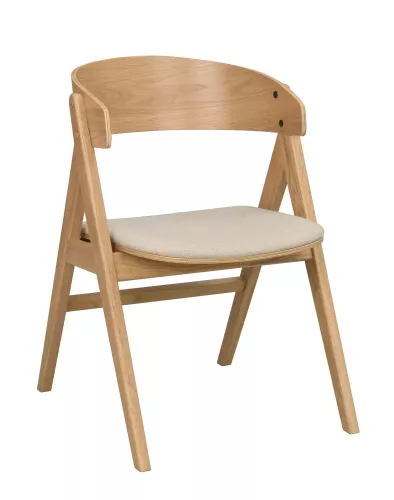 Waterton Karmstol Ek/Beige