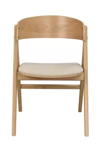 Waterton Karmstol Ek/Beige