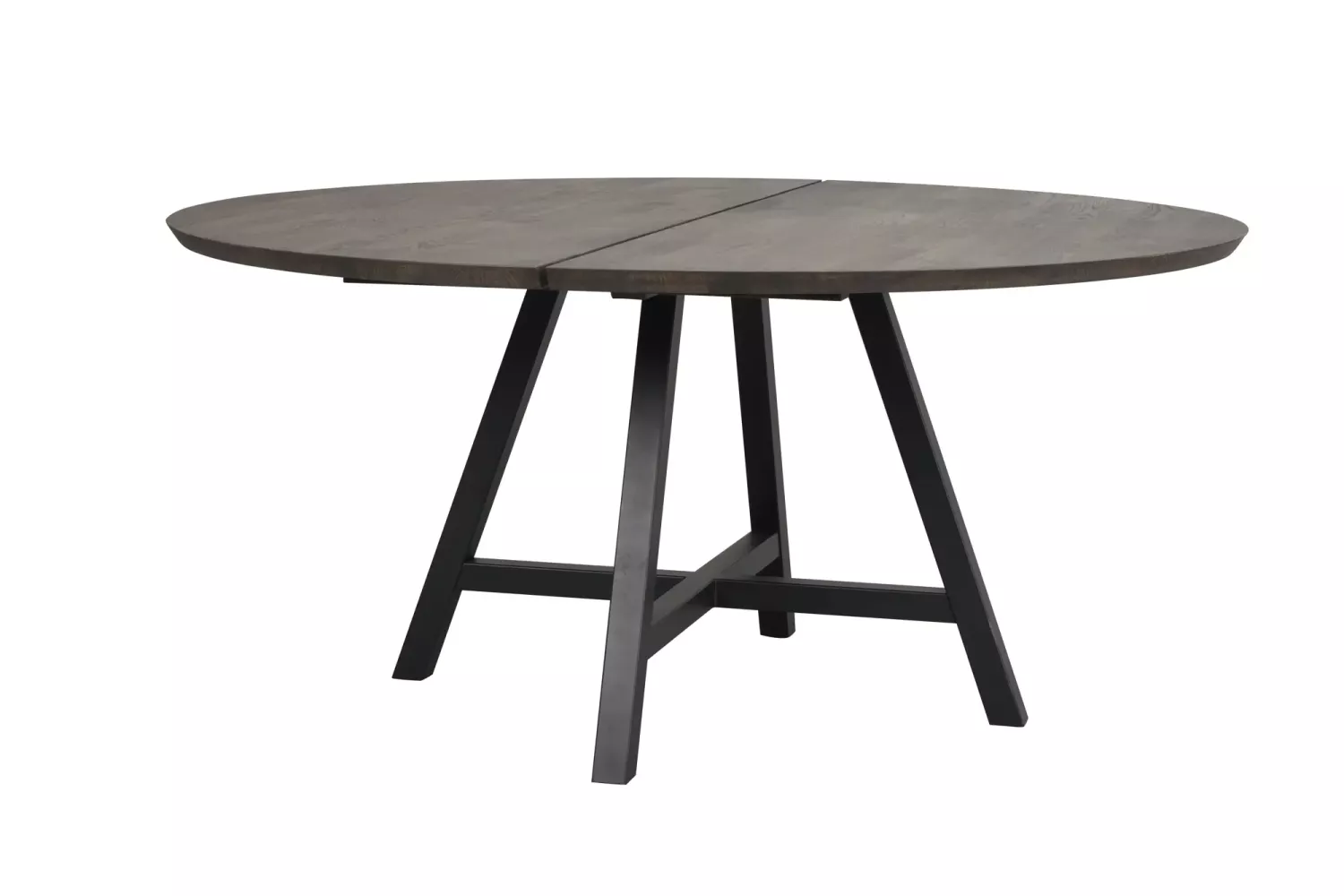 Carradale Matbord A-ben Brun/svart