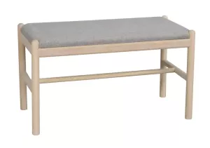 Milford Bänk Vitpigmenterad