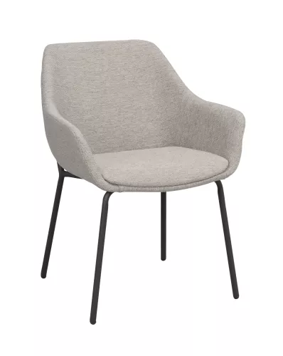 Haley Karmstol Grå/Svart