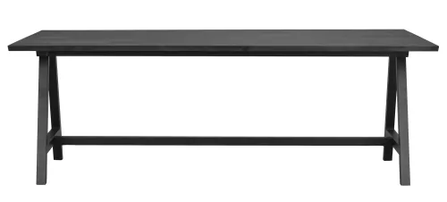 Carradale Matbord A-ben Svart