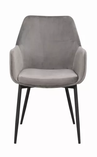 Reily Karmstol Grå/Svart