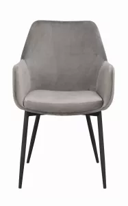 Reily Karmstol Grå/Svart