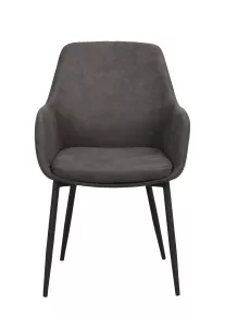Reily Karmstol Mörkgrå/Svart