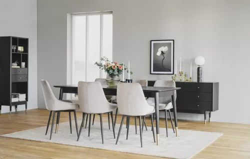 Fenwood Matbord Svart