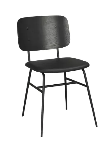 Brent Stol Svart