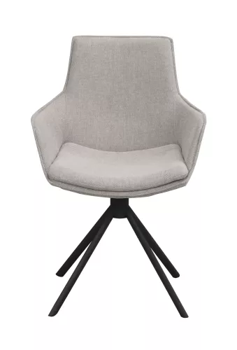 Lowell Karmstol Grå/Svart