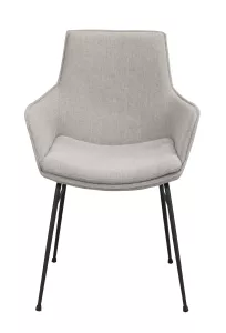 Lowell Karmstol Grå/Svart