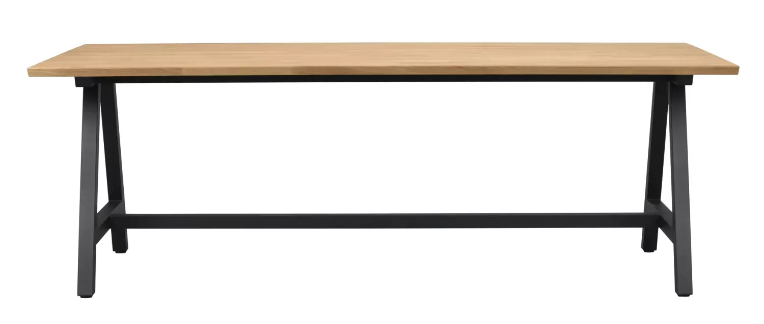 Carradale Matbord A-ben Ek/svart