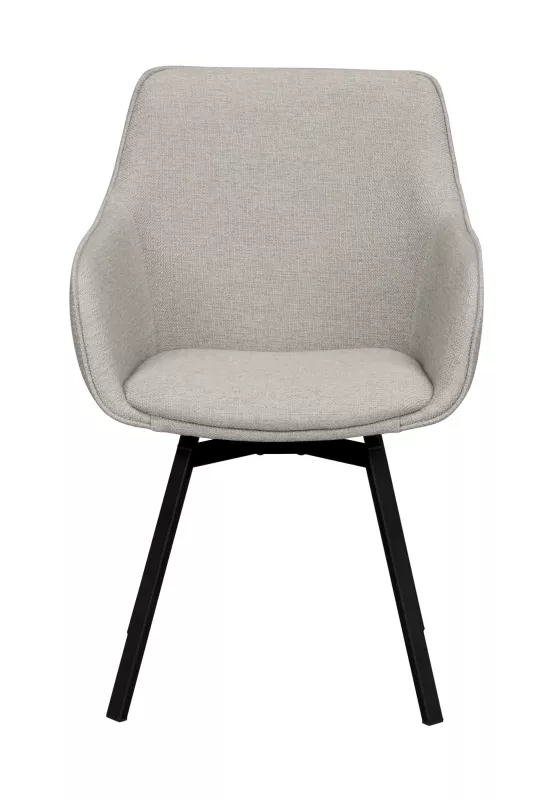 Alison Karmstol Beige/Svart