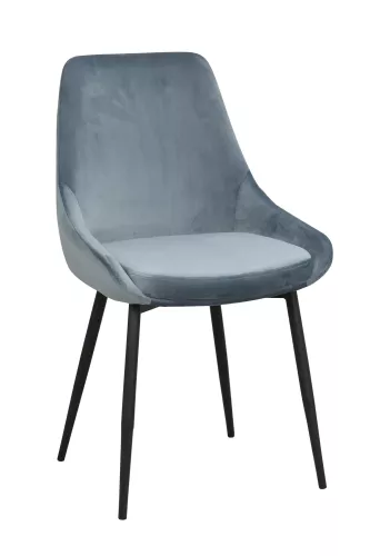 Sierra Stol Blå/Svart