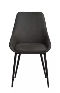 Sierra Stol Mörkgrå/Svart