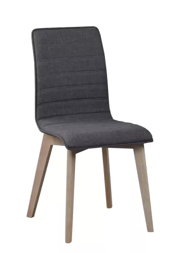 Gracy Stol Mörkgrå/Vitpigmenterad