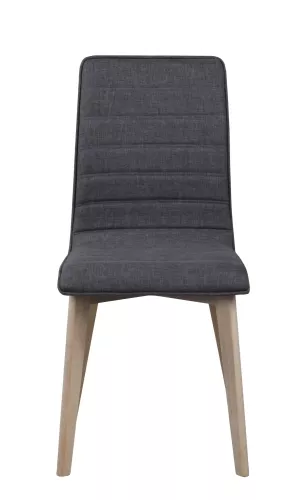 Gracy Stol Mörkgrå/Vitpigmenterad