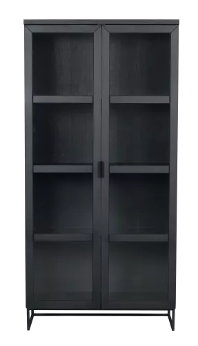 Everett Vitrinskåp Svart