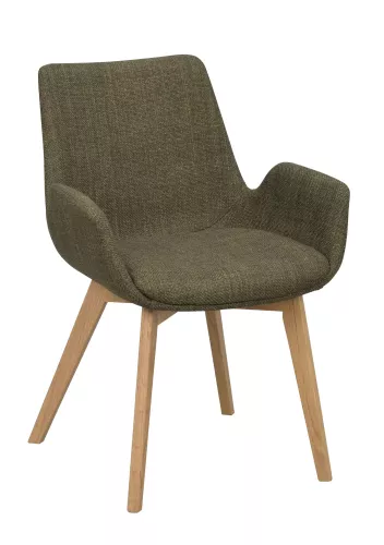 Drimsdale Karmstol Grön/Ek